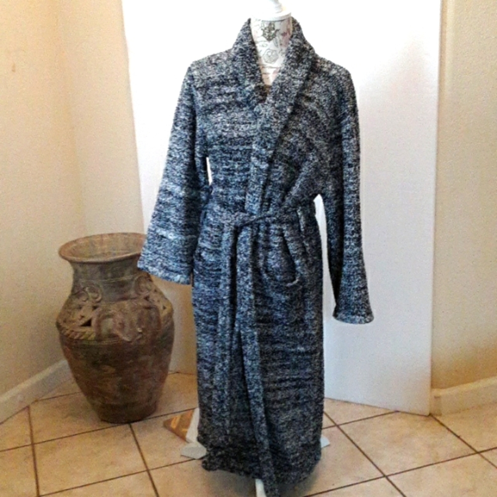 Barefoot Dreams, Cozy Chic Knit, Bath Robe & Belt, Size 1